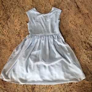 Light blue girls dress
